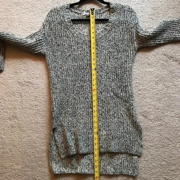 BCBG generation Split Side Knit Sweater Tunic XS/S - Picture 7 of 7